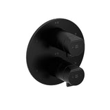 Parabola 4-way Type T/P (thermostatic/pressure balance) coaxial valve trim