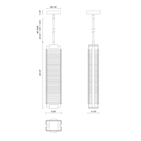 Alora Alai 24-in Pendant