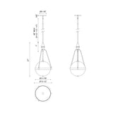 Alora Mood Harmony 14-in Pendant