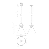 Alora Mood Emerson 14-in Pendant