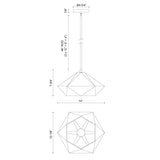 Alora Mood Krysta 14-in Pendant