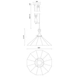Alora Mood Ellen 20-in Pendant