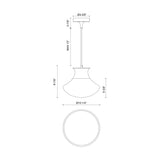 Alora Mood Marcel 11-in Pendant