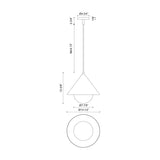 Alora Mood Remy 14-in Pendant