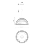 Alora Mood Bondi 16-in Pendant