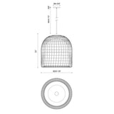 Alora Mood Bondi 20-in Pendant