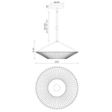 Alora Mood Daphne 15-in Pendant