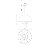 Alora Mood Crosby 18-in Pendant