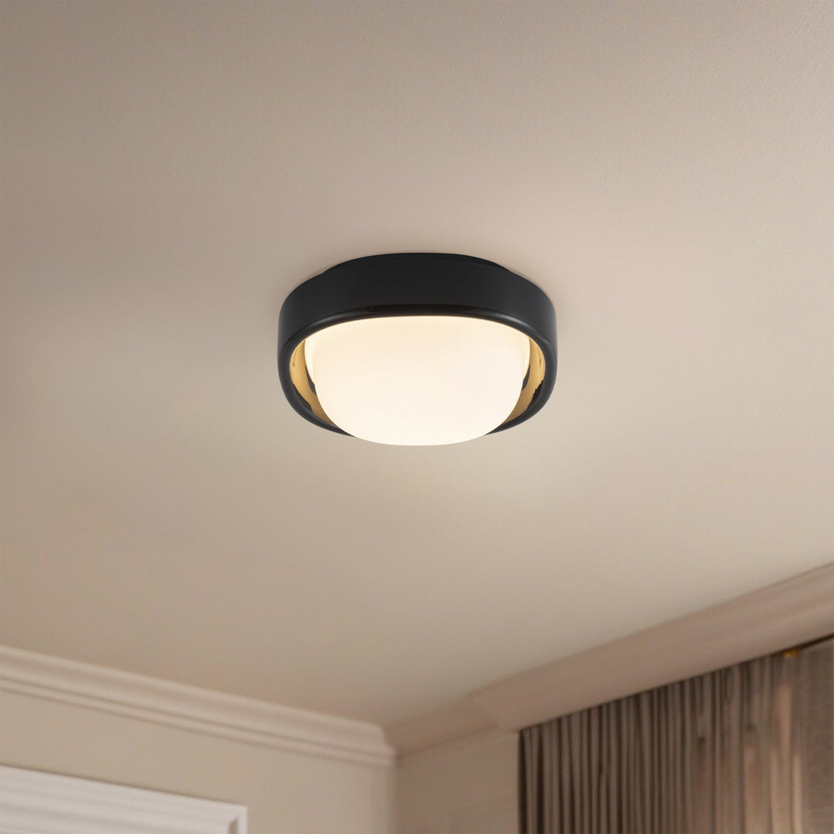 Kuzco Pebble 8-in Flush Mount