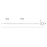 Kuzco Peggy 38-in Vanity Light