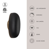 Kuzco Perle 10-in Wall Sconce