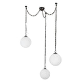 Alora Petra 12-in 3-Head Chandelier