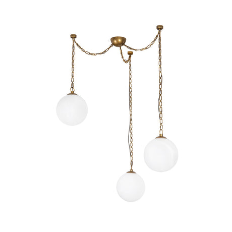 Alora Petra 12-in 3-Head Chandelier