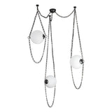 Alora Petra 10-in 3-Head Chandelier