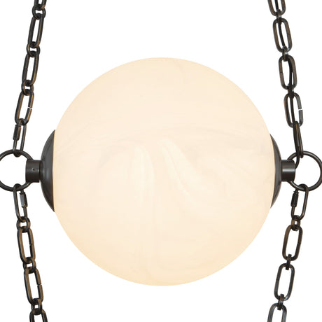 Alora Petra 10-in 3-Head Chandelier