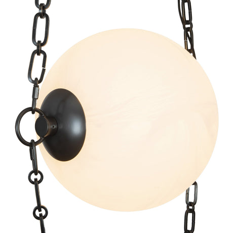 Alora Petra 10-in 3-Head Chandelier