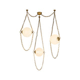 Alora Petra 10-in 3-Head Chandelier