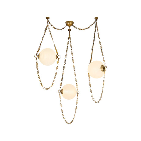 Alora Petra 10-in 3-Head Chandelier