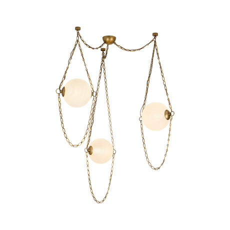 Alora Petra 10-in 3-Head Chandelier