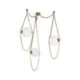 Alora Petra 10-in 3-Head Chandelier