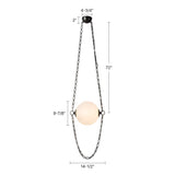 Alora Petra 10-in Pendant