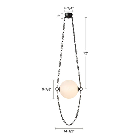 Alora Petra 10-in Pendant