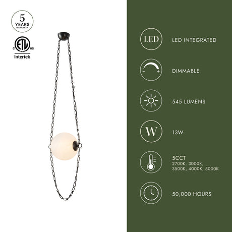 Alora Petra 10-in Pendant