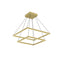 Kuzco Piazza 24-in 2 Layer Chandelier
