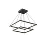 Kuzco Piazza 24-in 2 Layer Chandelier