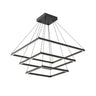 Kuzco Piazza 32-in 3 Layer Chandelier
