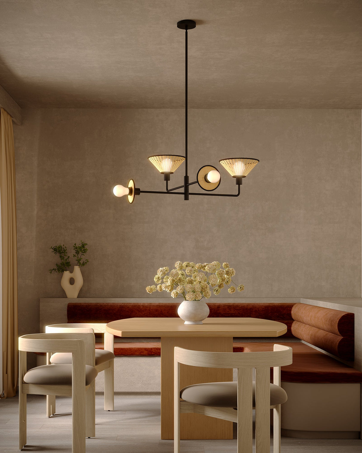 Alora Mood Piper 38-in Chandelier
