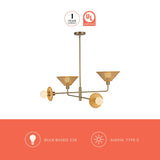 Alora Mood Piper 38-in Chandelier
