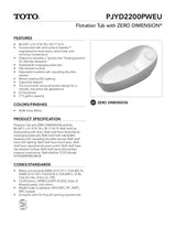Flotation Tub With ZERO DIMENSION