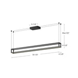 Kuzco Plaza 60-in Linear Pendant