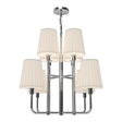 Alora Mood Plisse Chandelier CH628830 - image 2