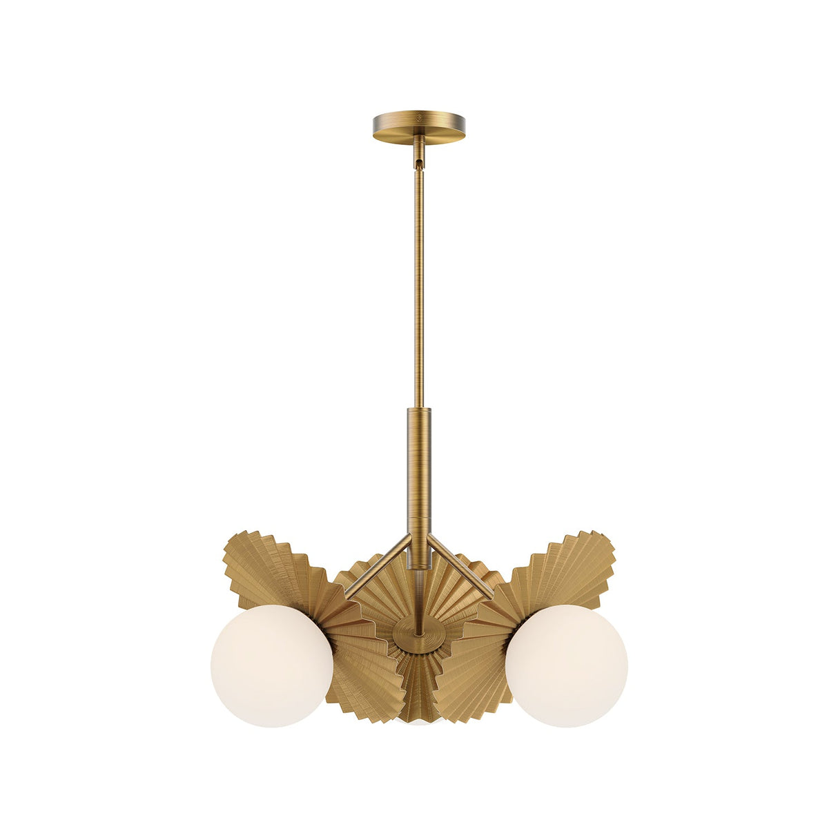 Alora Mood Plume 22-in Chandelier