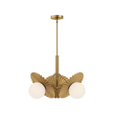 Alora Mood Plume 22-in Chandelier