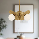 Alora Mood Plume 22-in Chandelier