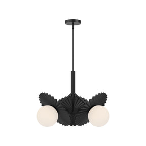 Alora Mood Plume 22-in Chandelier