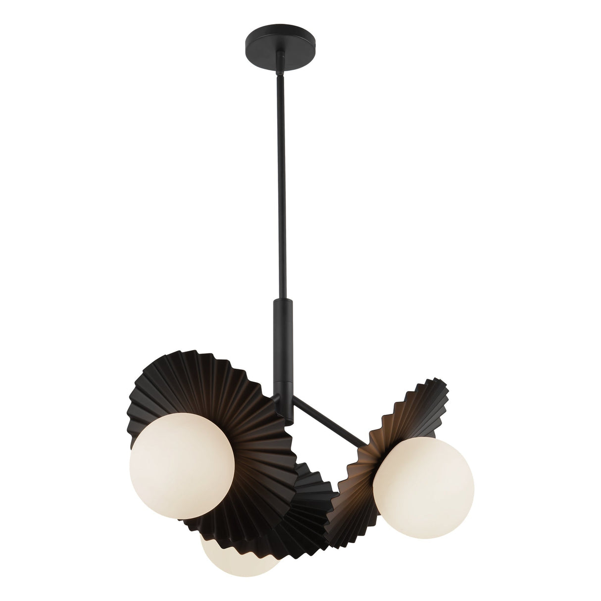 Alora Mood Plume 22-in Chandelier