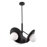 Alora Mood Plume 22-in Chandelier