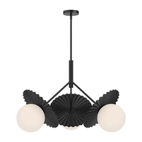 Alora Mood Plume 34-in Chandelier