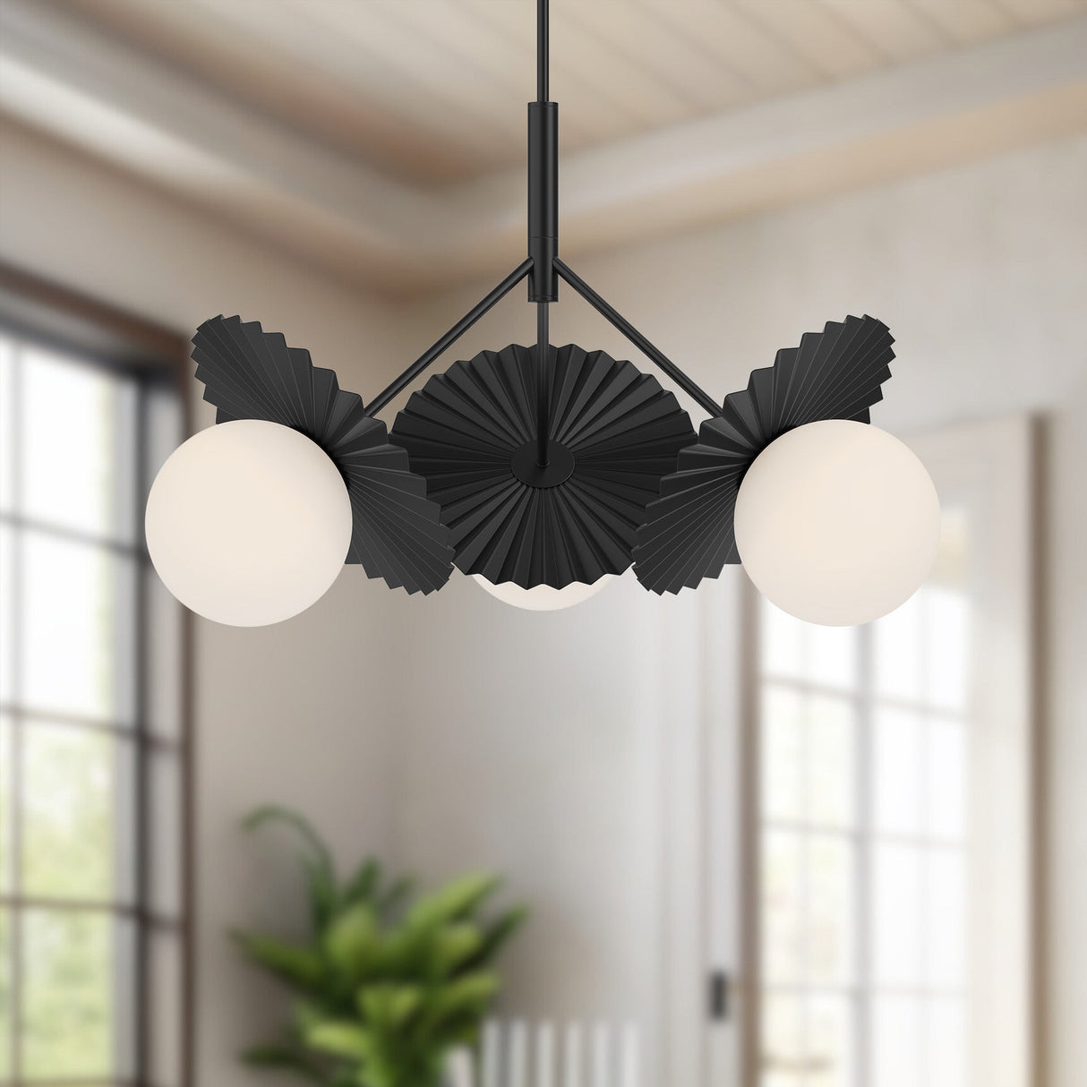 Alora Mood Plume 34-in Chandelier