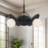 Alora Mood Plume 34-in Chandelier