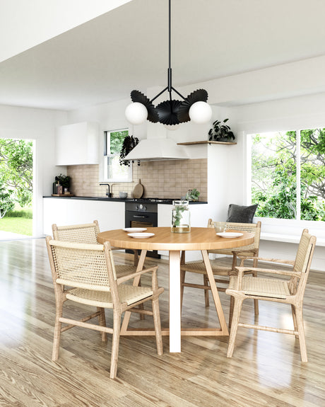 Alora Mood Plume 34-in Chandelier
