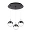 Kuzco Pluto 4-in 3 Head Multi Pendant