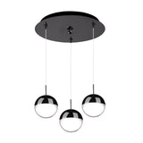 Kuzco Pluto 4-in 3 Head Multi Pendant