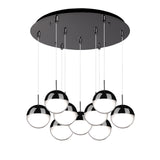 Kuzco Pluto 4-in 9 Head Multi Pendant