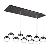 Kuzco Pluto 4-in 10 Head Multi Pendant