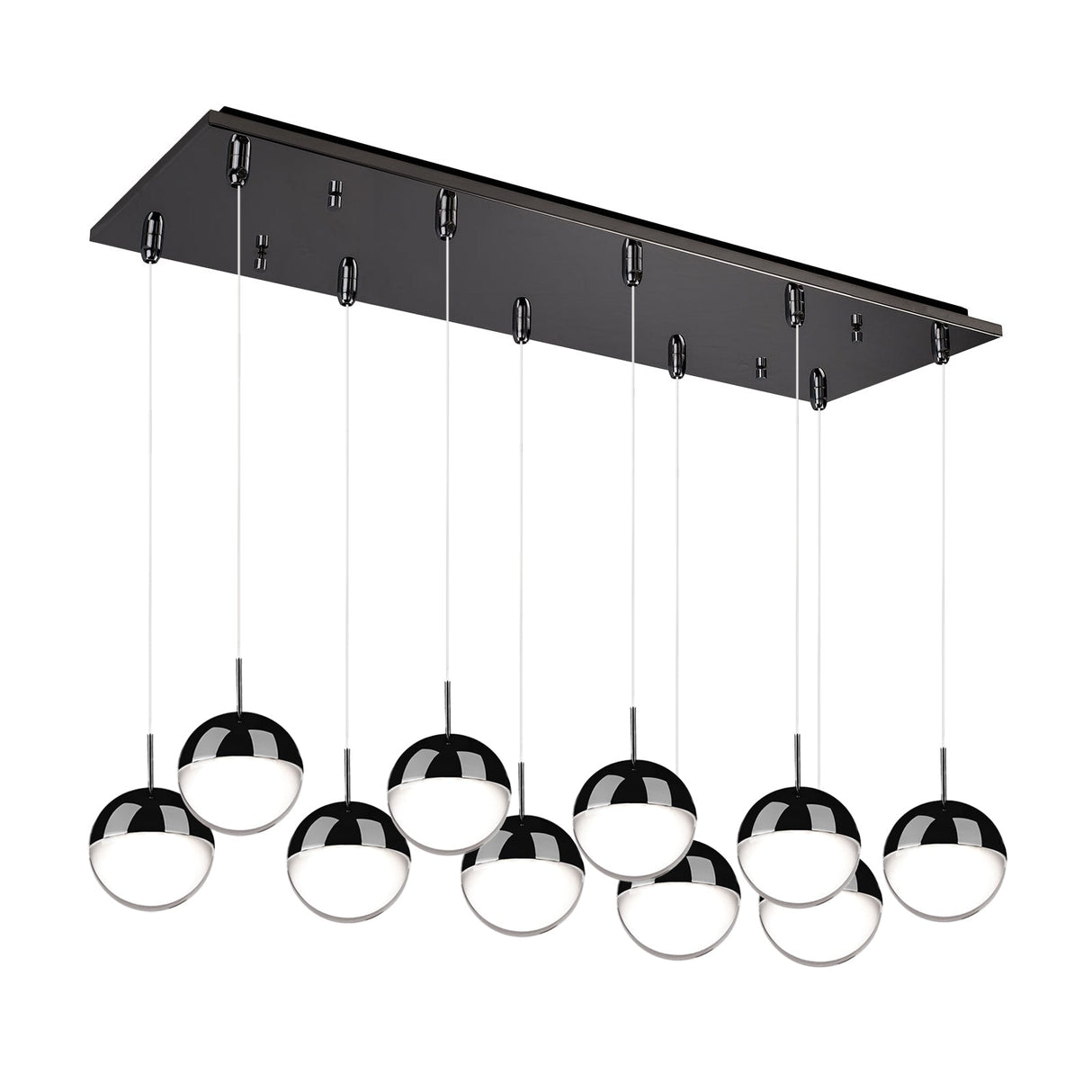 Kuzco Pluto 4-in 10 Head Multi Pendant